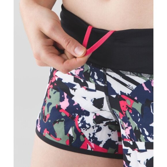 Lululemon Speed Short Pop Cut Boom Juice Multi 4 - Picture 4 of 15